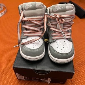 Jordan 1 high og (TD) model CU0450 002 size 6C